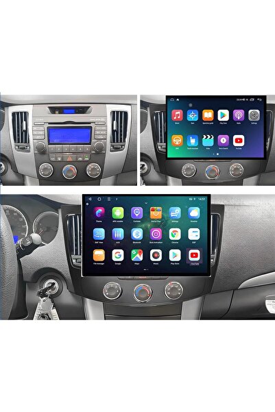 Carplayer شاشة أندرويد سوناتا مقاس 13 بوصة موديل 2009-2010 مع دعم أبل كار بلا...