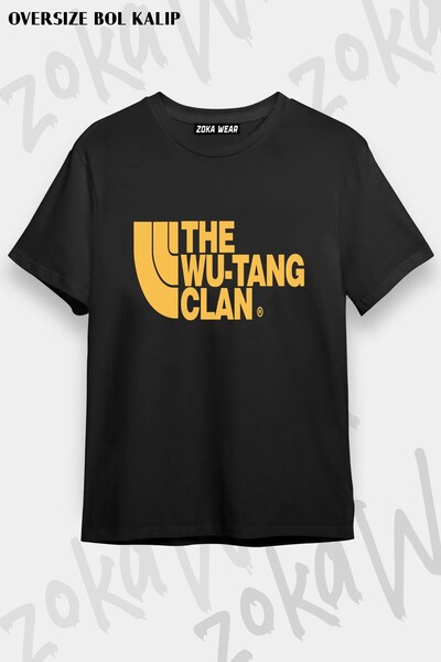ZOKAWEAR Unisex Loose Fit Wu Tang Clan V13 Printed T-Shirt
