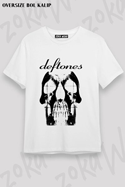 ZOKAWEAR Μπλουζάκι Unisex Loose Fit Deftones v17 με στάμπα