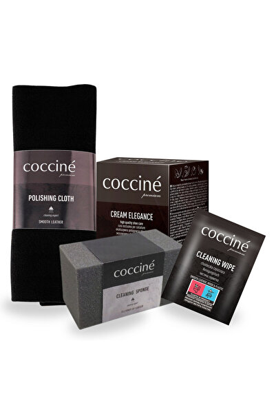 Coccine Set de ingrijire a incaltamintei, Coccine, Elegance, 50 ml, 4 in 1, c...