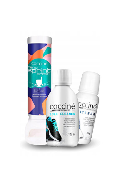 Coccine Set de ingrijire a incaltamintei, Coccine, Nano Sprint + Albitor + So...