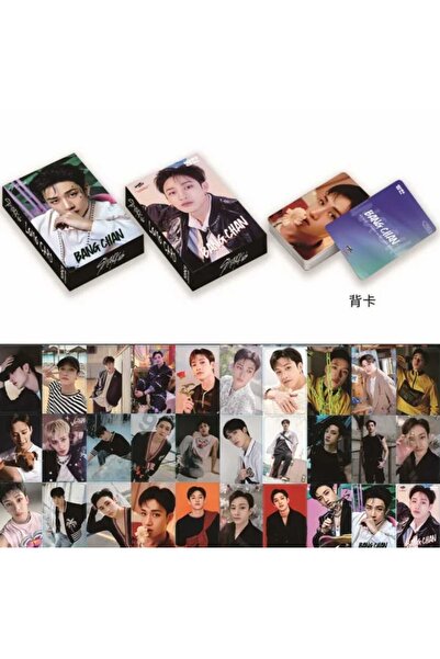 REN AKSESUAR Straykids Bang Chan Lomo Card 30 Pieces