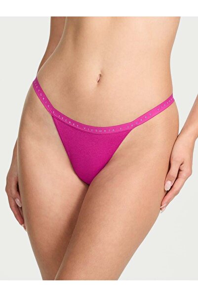 Victoria's Secret Esnek Pamuklu V-String Külot