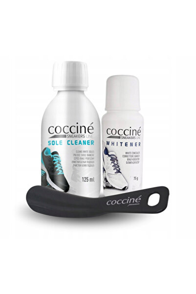 Coccine Set de curatare a incaltamintei, Coccine, solutie de curatat talpi 12...
