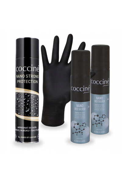 Coccine Set de ingrijire a incaltamintei, Coccine, nano protectie puternica, ...