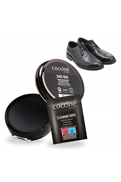 Coccine Set de ingrijire a incaltamintei, Coccine, Crema de pantofi neagra 40...