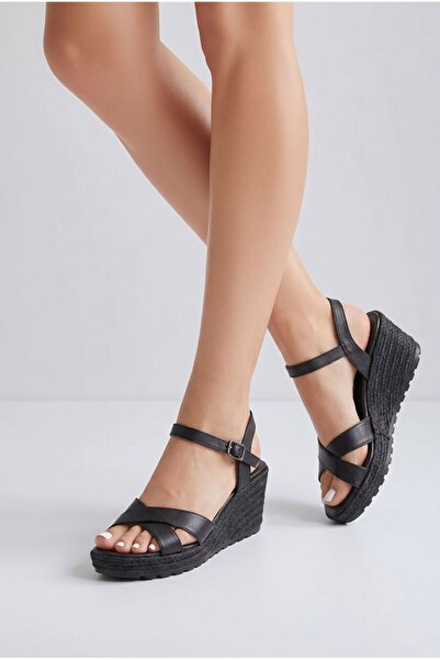 Alphus Scarletta Women's Sandals with Filled Heels