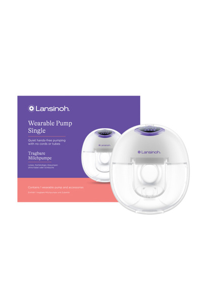 Lansinoh Pompa de san electrica simpla, portabila, hands free, Lansinoh