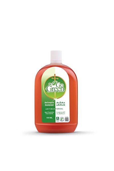 Go Green Antiseptic and Disinfectant 500 ML - كرتون ( 12 حبه )