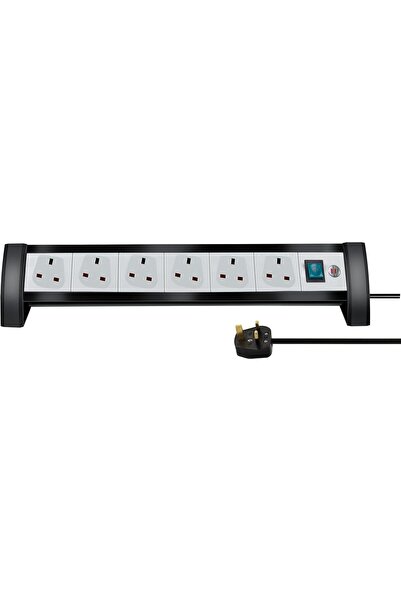 Urban URBANNX Premium-Office-Line, 6-way desktop socket with power switch and...