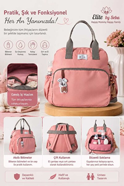 elite by seba Luna Mother Baby Care Bag