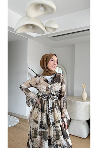 NİLNUR MODA New Season Women's Design Premium Gold Embroidered Suit