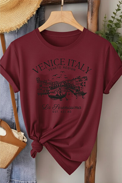 l'eivor Venice Italy Printed Women's T-Shirt