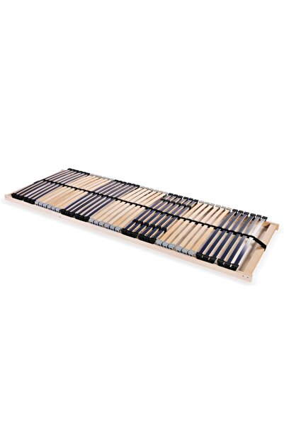 vidaxl Bază de pat cu șipci, 42 șipci, 7 zone, 80 x 200 cm