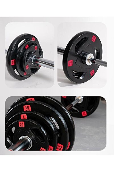 miracle fitness 2.5 Kg Weight Plates For Barbell Or Dumbbell/Sold As Pair - 2 Pieces
