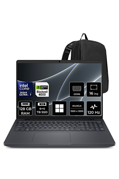 Dell Pro Max 16 Plus Core Ultra 7 265HX RTX Pro 4000 Blackwell 16GB 128GB RAM...