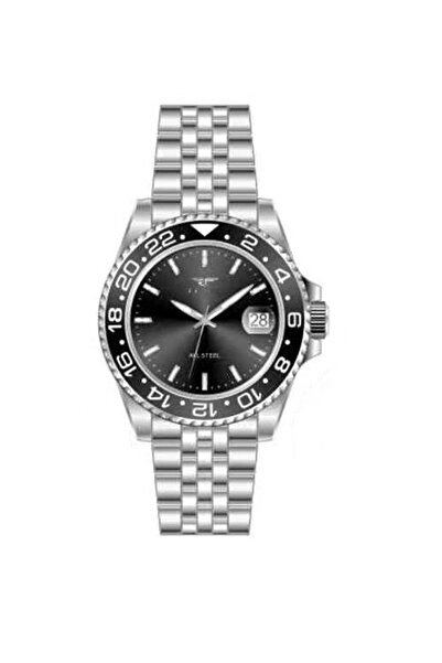 FERRO Silver Steel Cord Men's Wristwatch Fm44003A-A2 5 Atm Water Resistance 2...