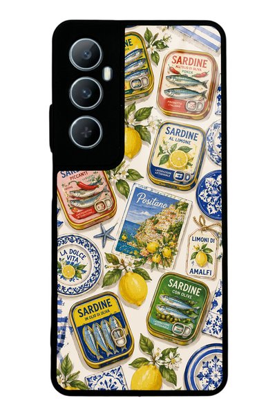 Spoyi Realme C65 Amalfi Sardines Design Glossy Phone Case