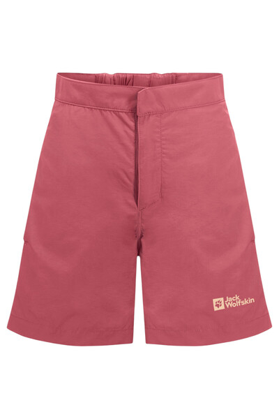 Jack Wolfskin Pantaloni scurți pentru copii Sun-Red-164
