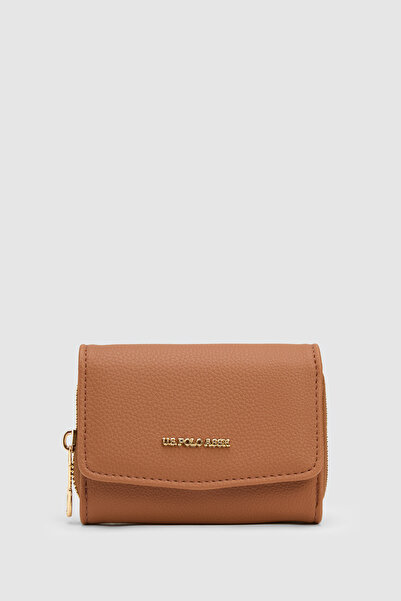 U.S. Polo Assn. Women's Tan Wallet 50324879-Vr099
