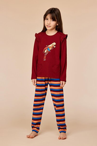 Woody Türkiye 2-8 Years Old Girls' Pajamas