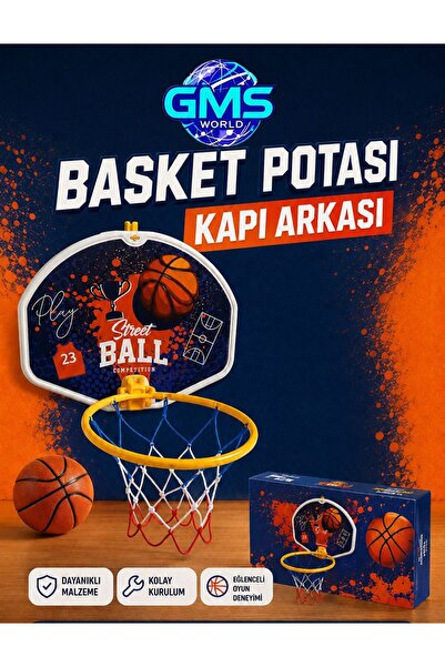 GMS WORLD KAPI ARKASI BASKET POTASI 35X30 CM