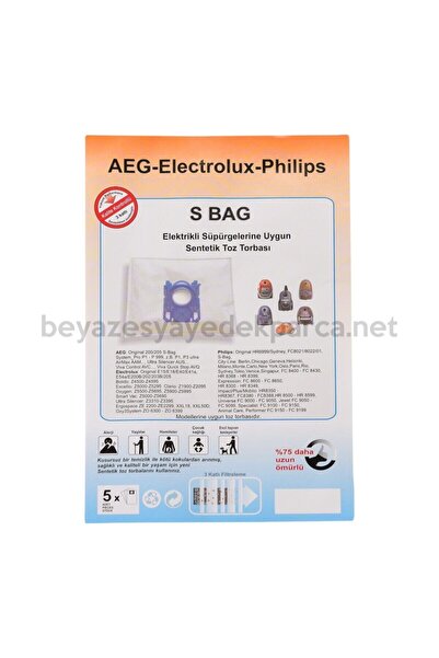 Philips -elektrolux-aeg Saci pentru aspirator (20 bucăți)