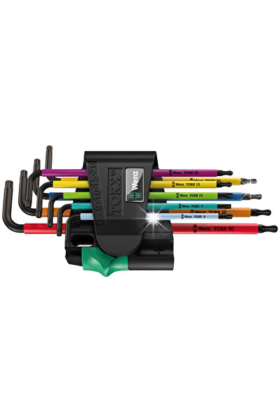 Wera Werk SET CHEI TORX 9 PIESE MULTICOLORE MAGNETIZATE SB 05073599001 WERA