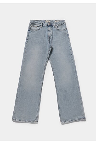 Colin's Straight Fit Mid Waist Straight Leg Women's Indigo Jean Trousers