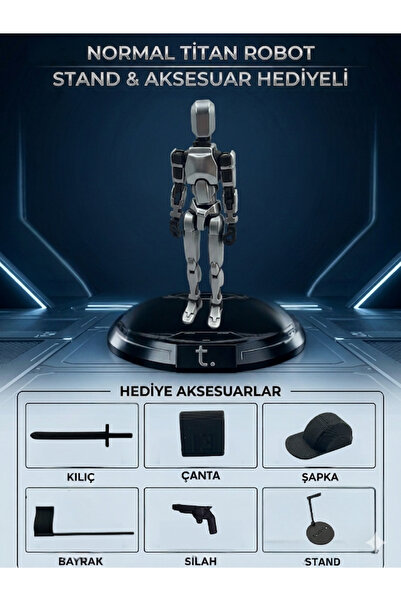 Tactyla TİTAN ROBOT HAREKETLİ - HEDİYELİ!