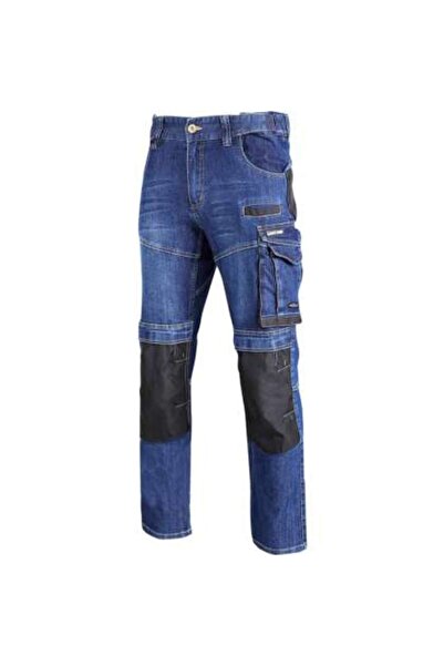 Lahti Pro Pantalon Lucru Tip-blugi Slim-fit Elastic - L/h-176
