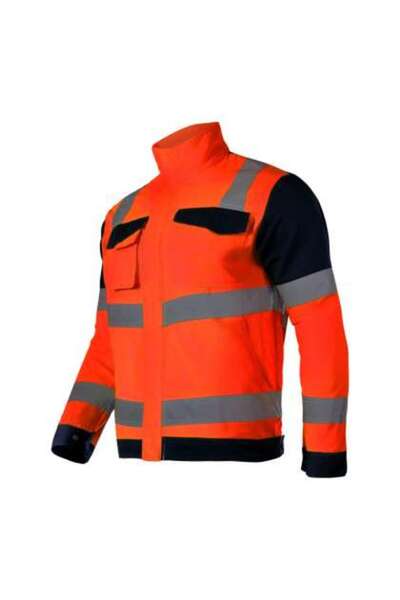Lahti Pro Jacheta Reflectorizanta Premium / Portocaliu - S