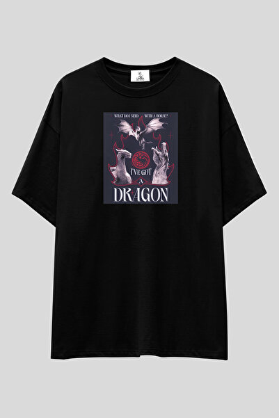 UmbraWear Tricou din seria House of the Dragon |   Tricou unisex, 100% bumbac...