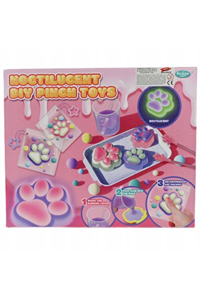 Midex Lăbuță de pisică, set pentru a face squishy-uri, animăluțe squishy, sli...