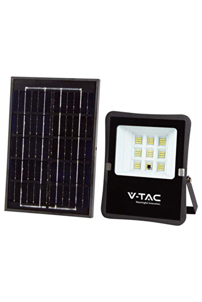 V-TAC Proiector LED solar 6W 6400K Alb rece