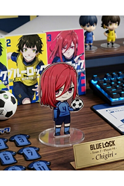 Toum Anime Blue Lock Niko Temalı Masaüstü Hediyelik Figür