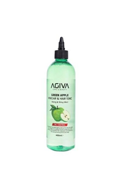 Agiva تونك خل التفاح الاخضر للتحكم بالزيوت ولمعان الشعر من اجيفا – 400 مل