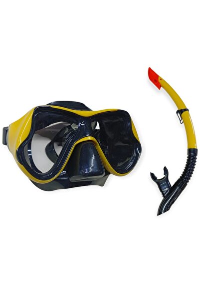 atastore2017 Star Diving Diving Mask and Snorkel Adult - 51715-Yellow (Lisinya)