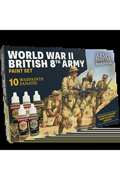 The Army Painter Set de vopsele Warpaints pentru modelism istoric Al Doilea R...