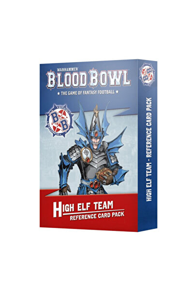 Games Workshop Κάρτες Αναφοράς Ομάδας Υψηλών Ξωτικών Blood Bowl
