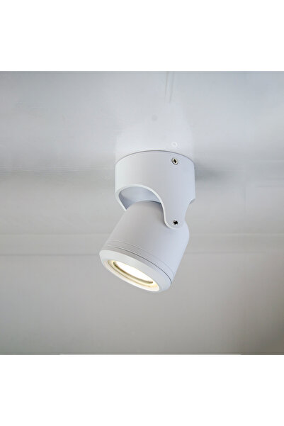 InLight it-Lighting Crescent 1xGU10 Εξωτερικό Σποτ Λευκό Δ:90x90x130mm 80206024