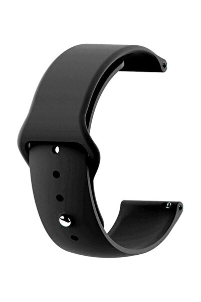OEM Λουράκι Σιλικόνης με Πείρο Μαύρο (Galaxy Watch Active 2)