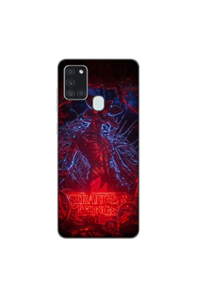 OEM Θήκη συμβατή με Samsung Galaxy A21s Σιλικόνης Gel TPU με σχέδιο Stranger ...