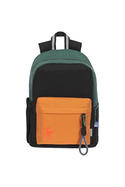 Oxford Rucsac Funky, 1 compartiment, verde/maro