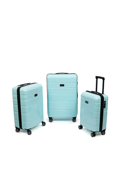 NIPPON Polikarbon Valiz 3'lü set 1807 Titanium