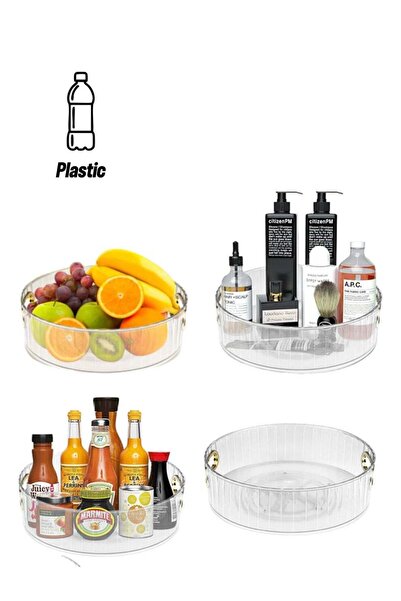 SKY TOUCH SKY-TOUCH 1 Piece Rotating 360 Degrees Turntable Kitchen Organizer ...