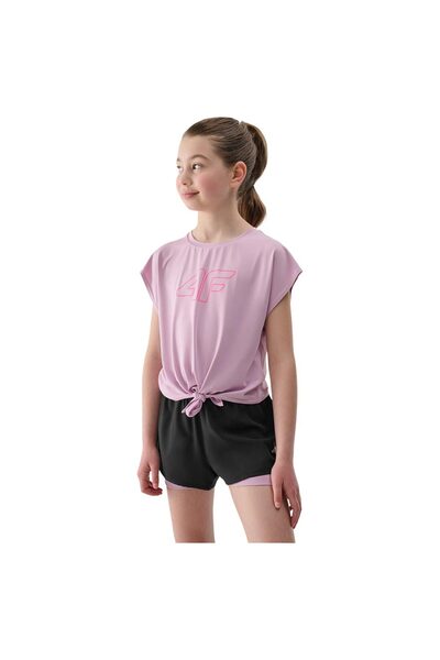4F Tricou cu mânecă scurtă pentru copii 158/164