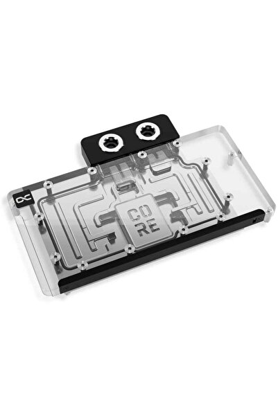 Alphacool Alpha Core RX 9070 XT Swift + Quicksilver cu Placă Spate (transpare...
