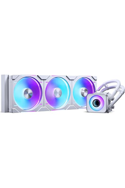 Phanteks Glacier One 420D30 X2 DRGB AiO Răcire cu Apă - 420mm, alb