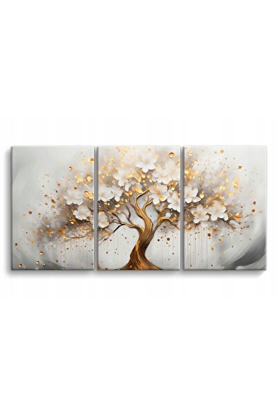 DecoWalls Set Tablouri Lucky Tree, Deco Walls, Digital Print, Pentru Camera D...
